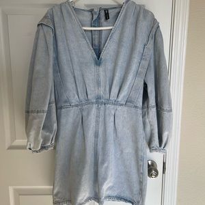 Zara Denim Dress Worn Once